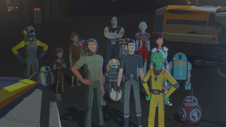 The <i>Star Wars Resistance</i> Season 2 Premiere Takes Place Almost Entirely in Zero Gravity
